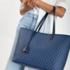 TOTE MONOGRAM BLUE