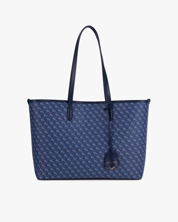 TOTE MONOGRAM BLUE