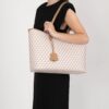 TOTE MONOGRAM TAN