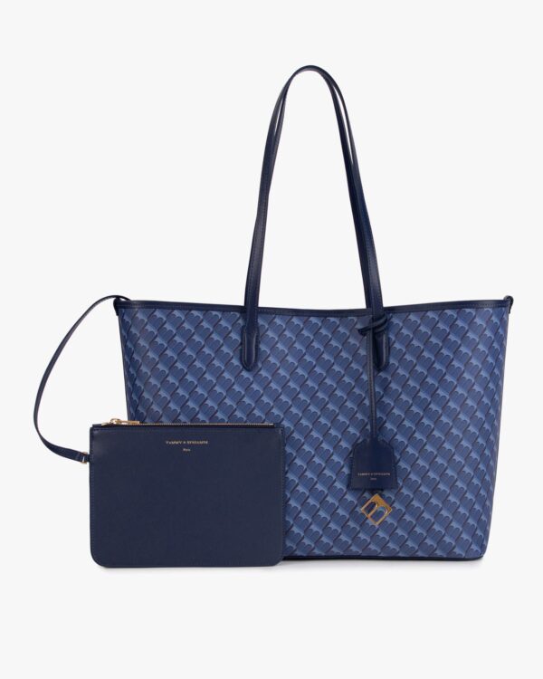 TOTE MONOGRAM BLUE