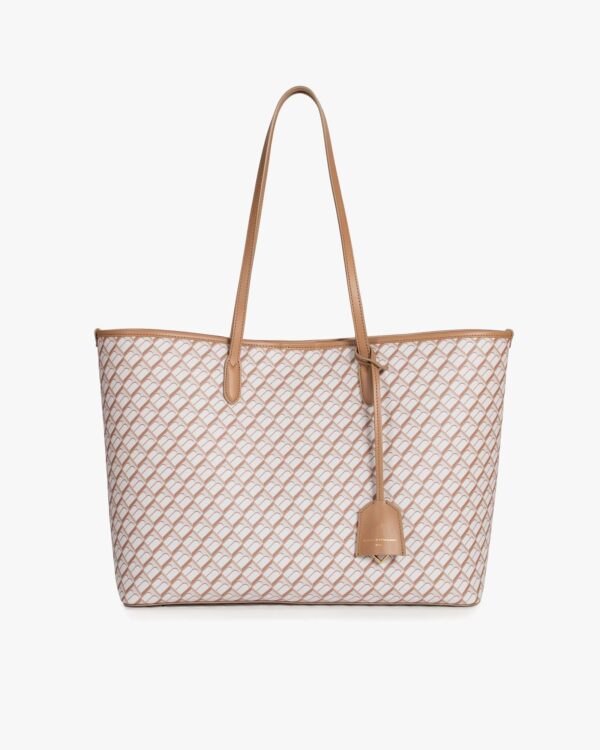 TOTE MONOGRAM TAN