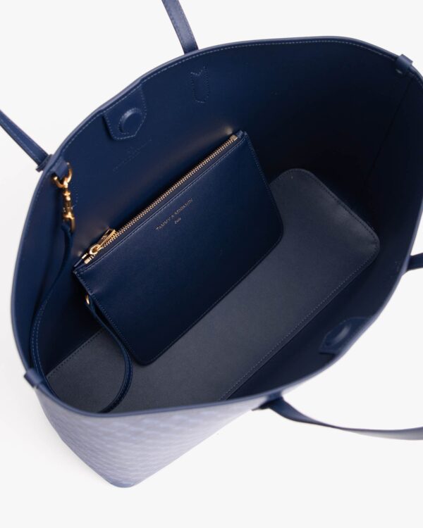 TOTE MONOGRAM BLUE